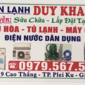 DỊCH VỤ SỬA CHỮA  - LẮP ĐẶT ĐIỆN LẠNH GIA LAI