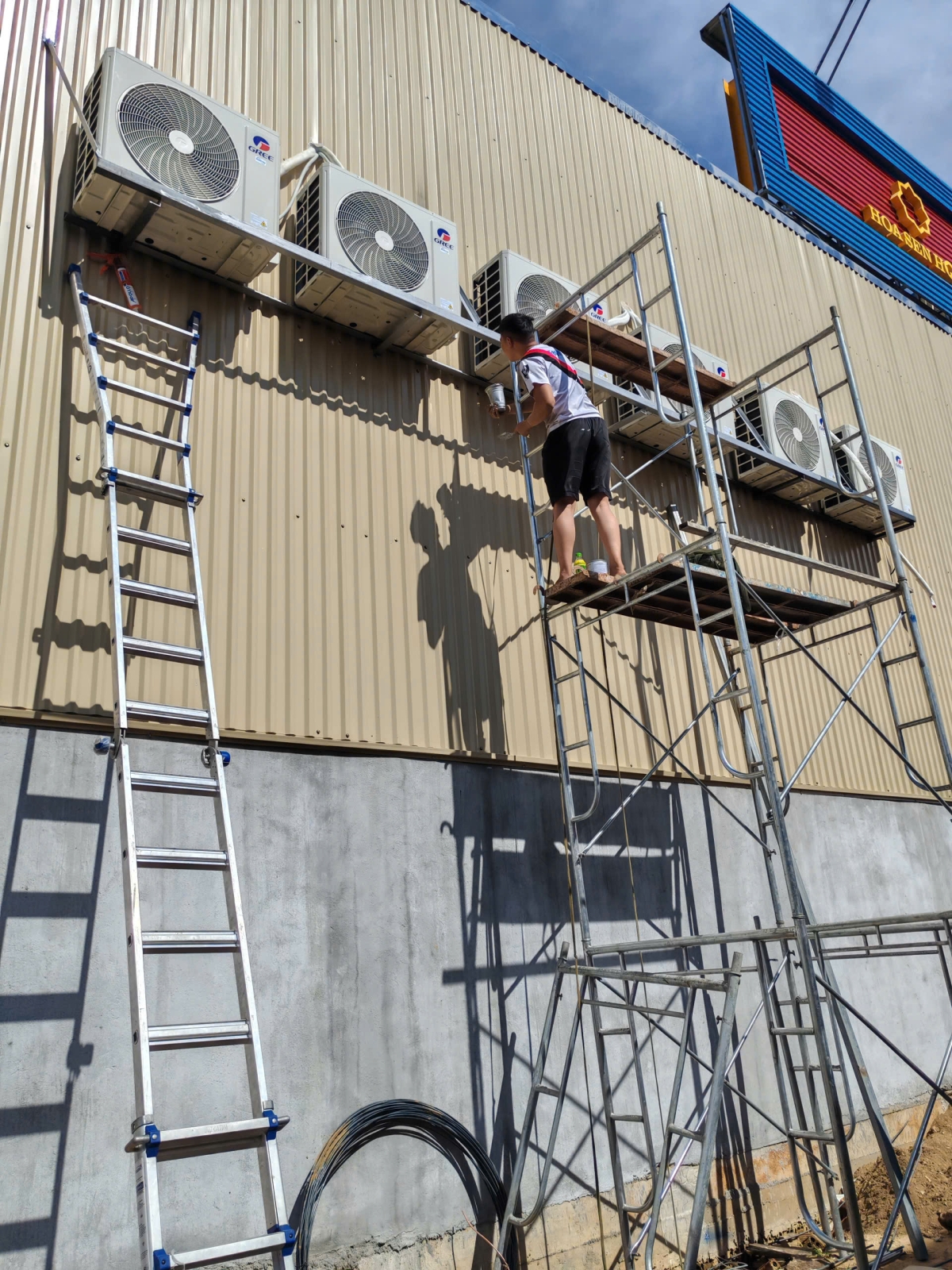 Lắp máy lạnh Duy Khang GL